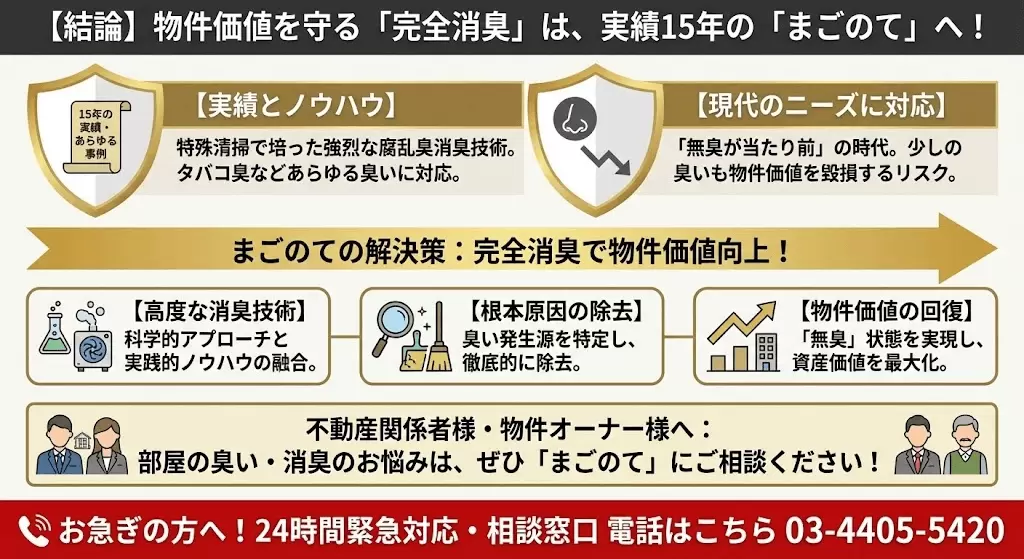 部屋の消臭相談窓口「まごのて」