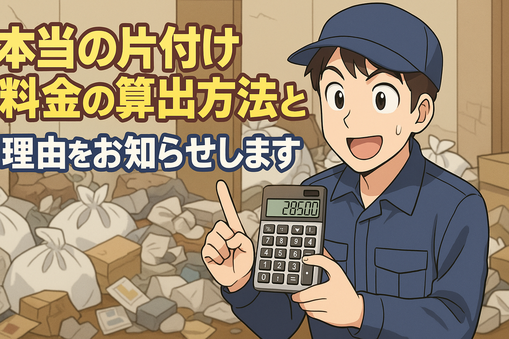 ゴミ屋敷片付け料金はゴミの質と量で決まる！安くする方法も紹介