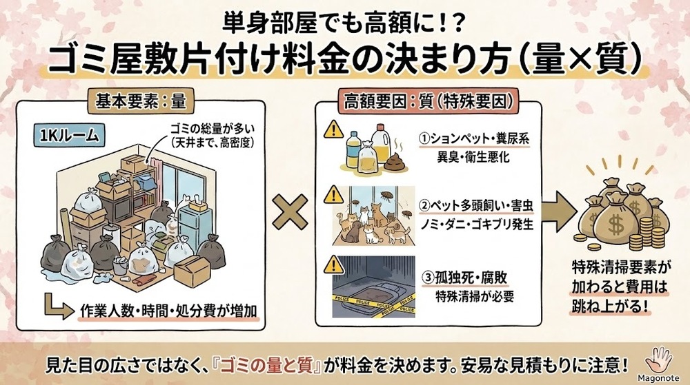 ワンルームでも60万円超100万円に手が届く！高額事例