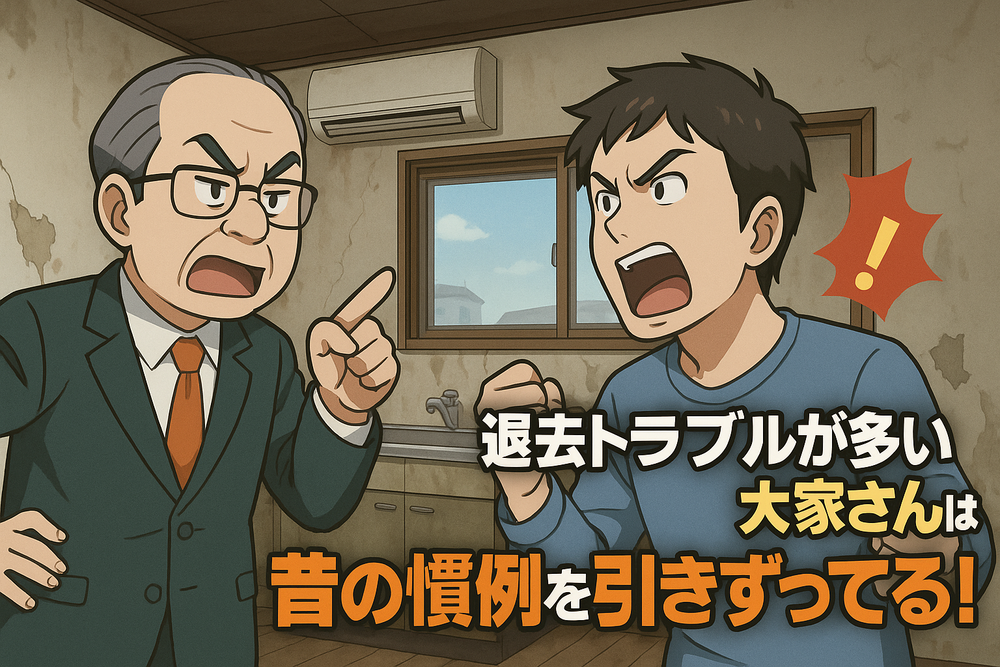 居住20年超!内装汚く設備もボロボロ。それでも退去費用請求