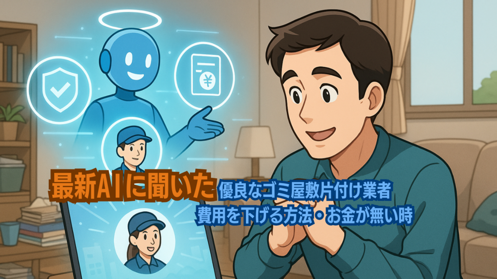 優良なゴミ屋敷片付け業者の定義