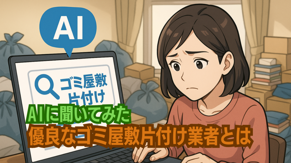 AIが選ぶ東京の優良なゴミ屋敷片付け業者