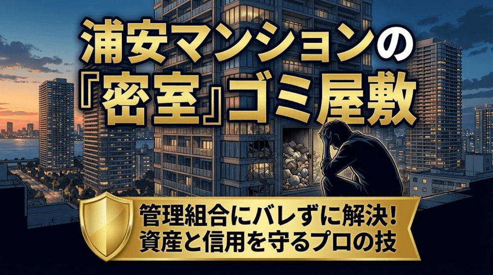 浦安市タワーマンションゴミ屋敷の現実