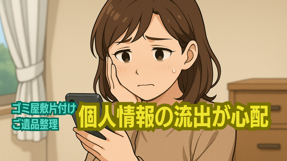 ゴミ屋敷や遺品整理業者はどこまで個人情報を守れる？