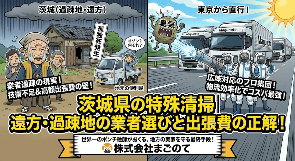 茨城県の特殊清掃の現実