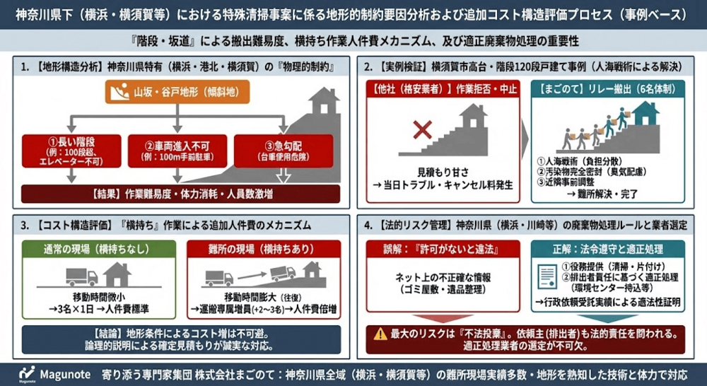 神奈川(横浜、横須賀、川崎)の特殊清掃