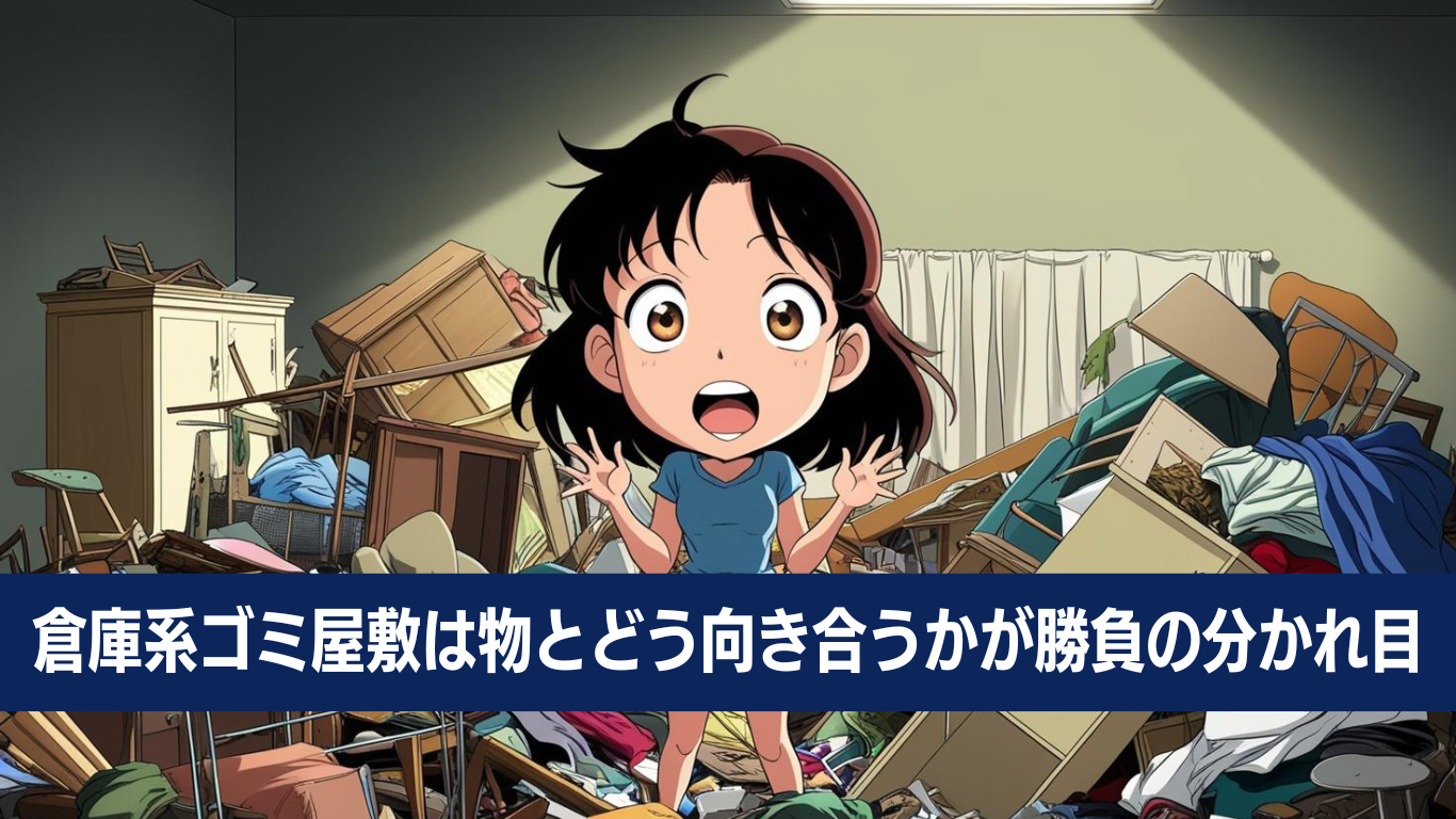 倉庫系ゴミ屋敷片付け