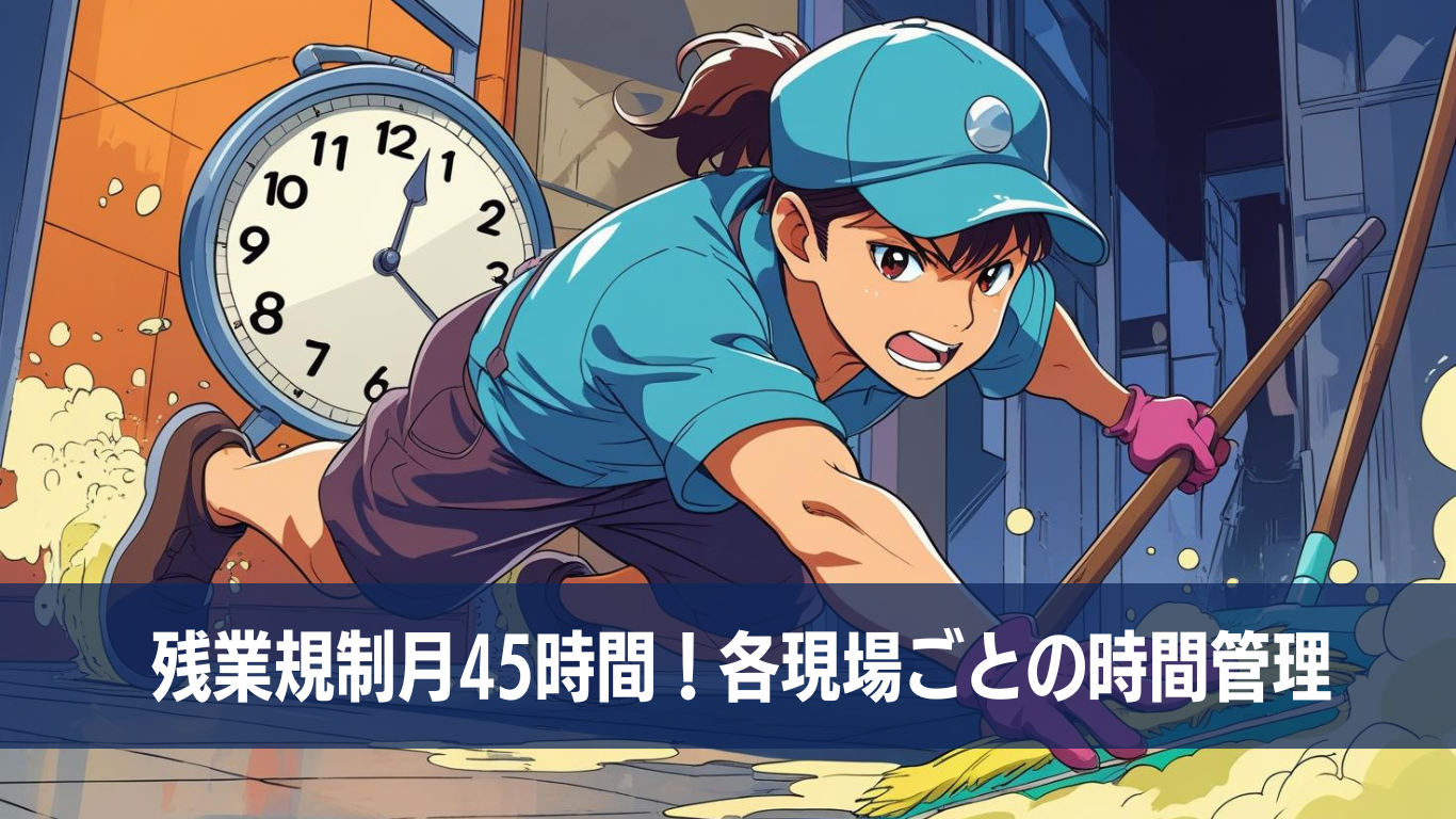 ゴミ屋敷の片付け時間管理