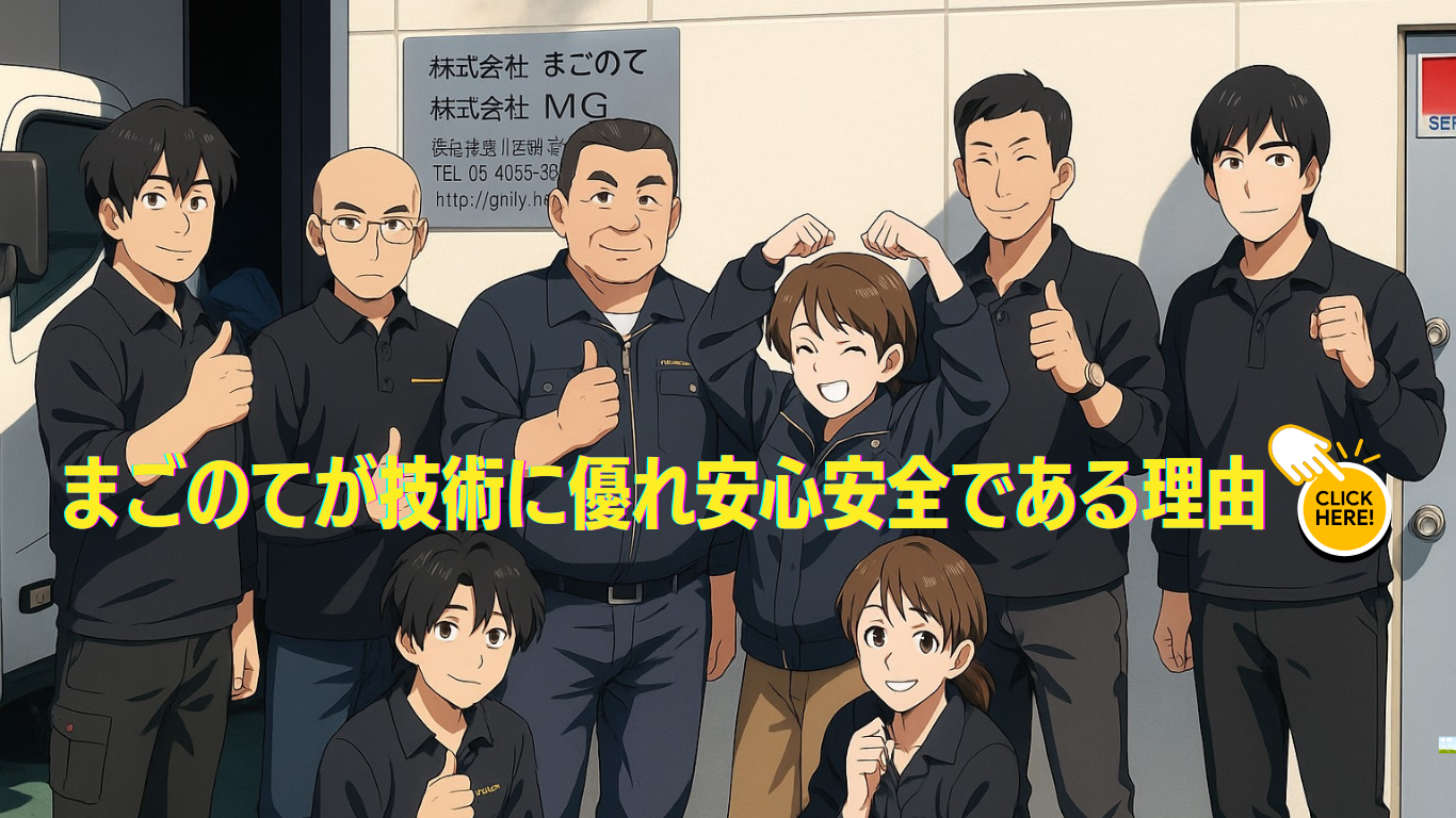 ゴミ屋敷片付けのまごのて会社案内