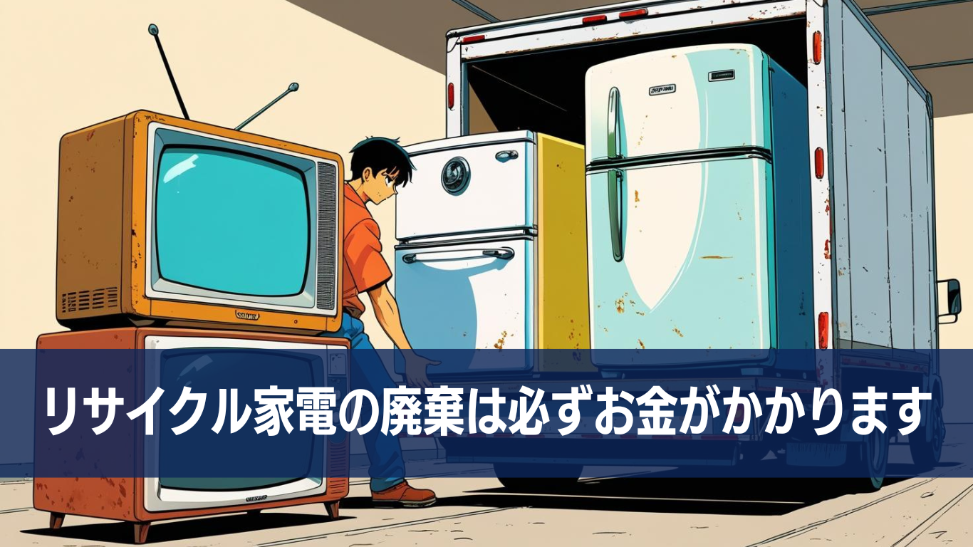 テレビや冷蔵庫の処分方法