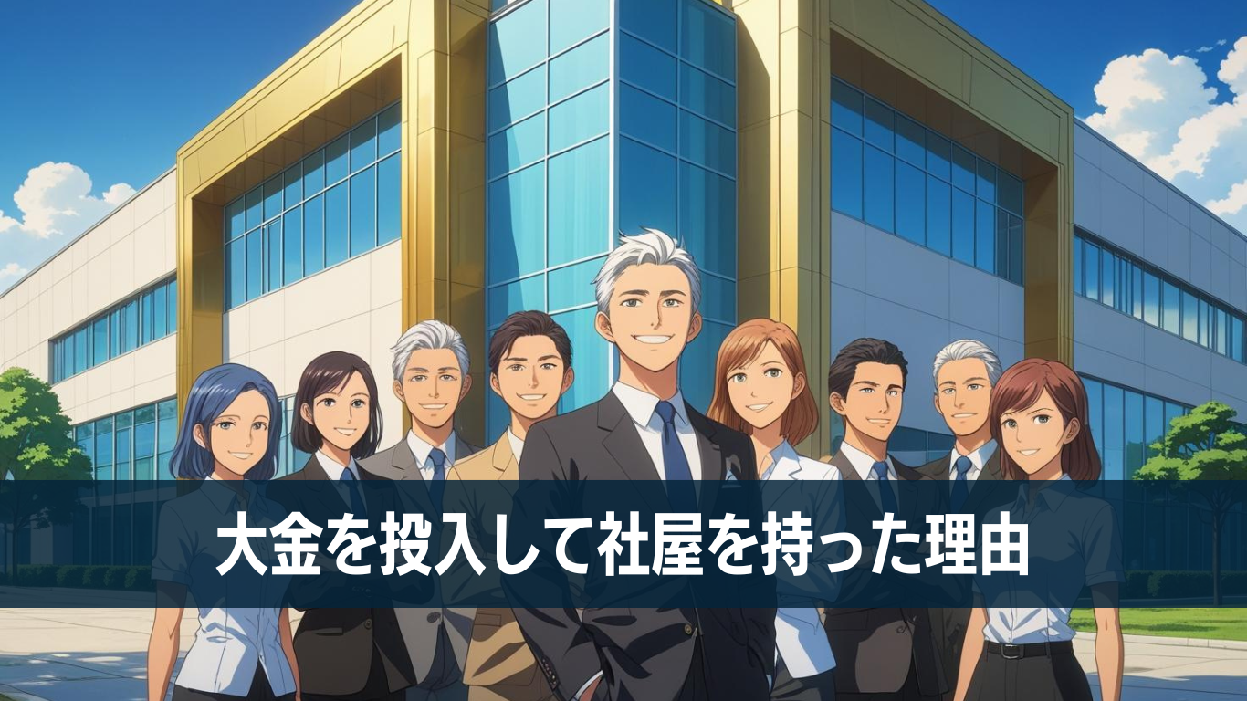 まごのてが社屋を持った経緯