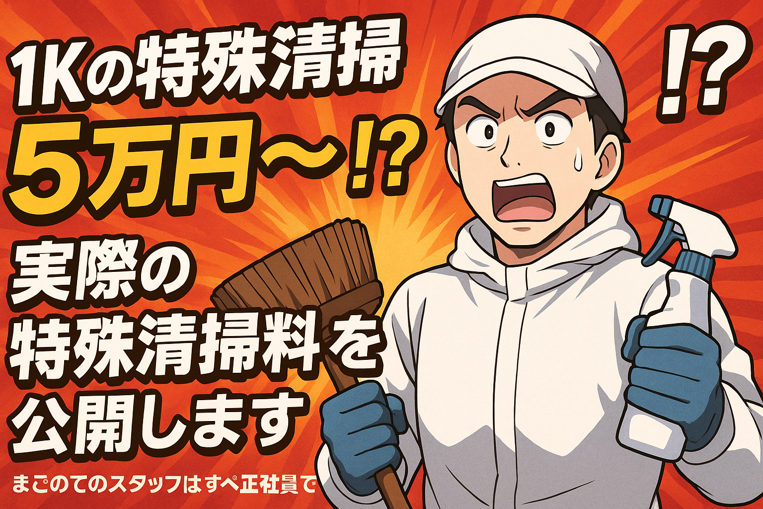 孤独死の特殊清掃料金
