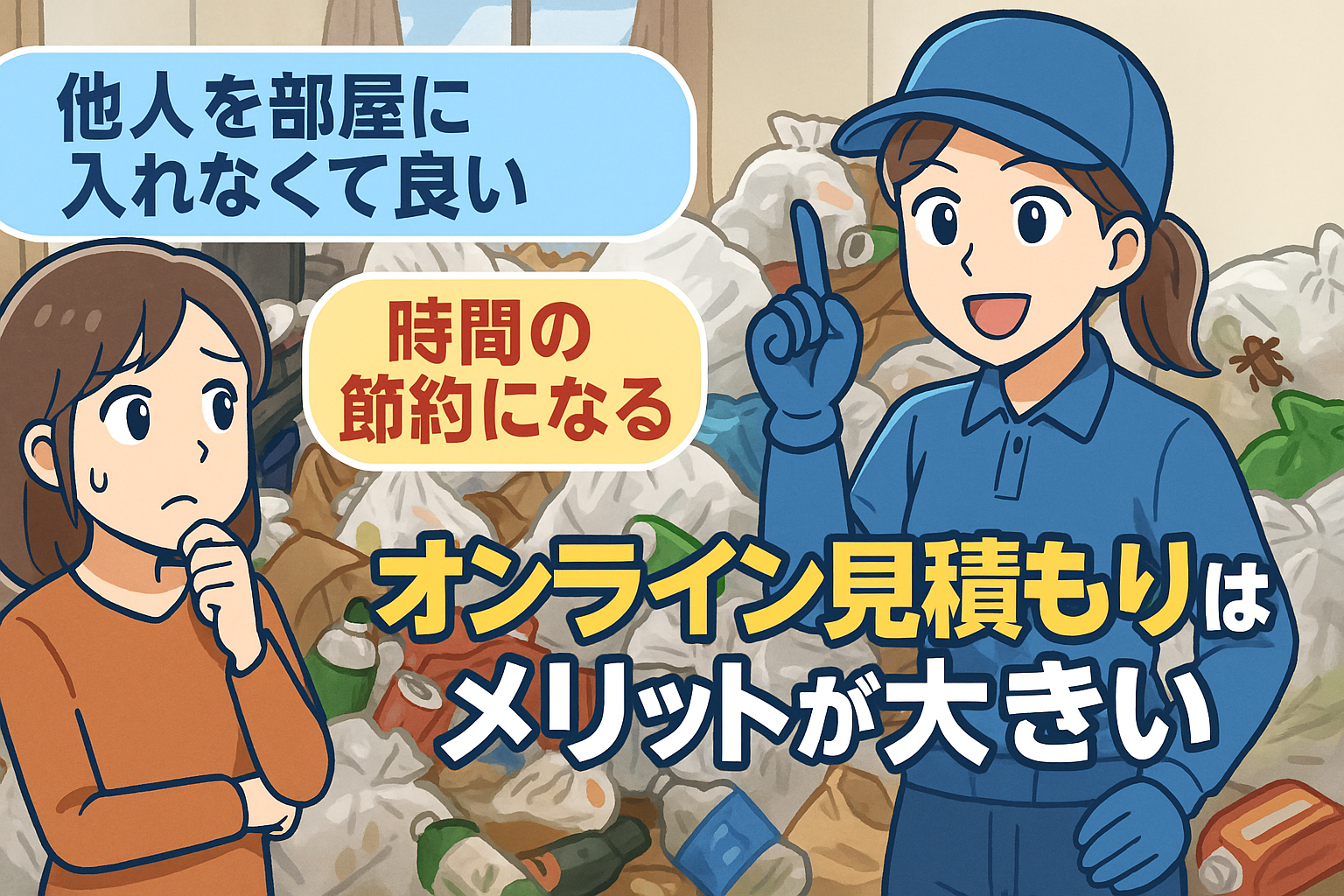 オンライン見積のメリット
