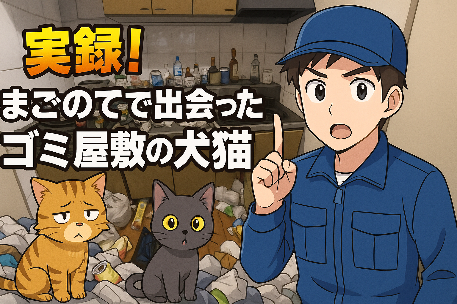 ゴミ屋敷はペットの虐待である