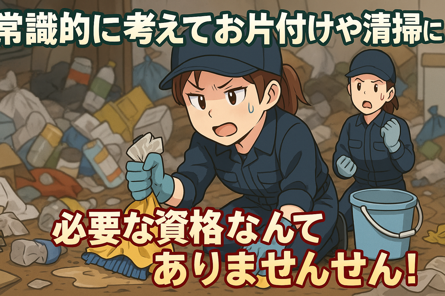 清掃業で必要な資格