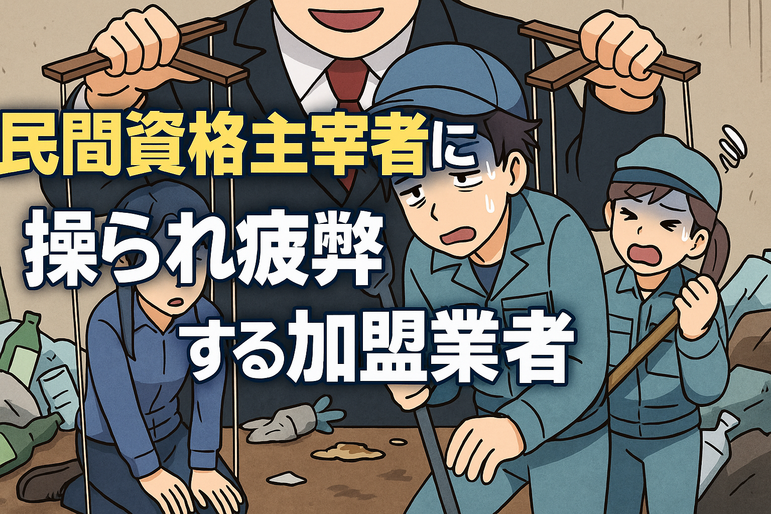 資格主宰者が儲けるだけの資格商法