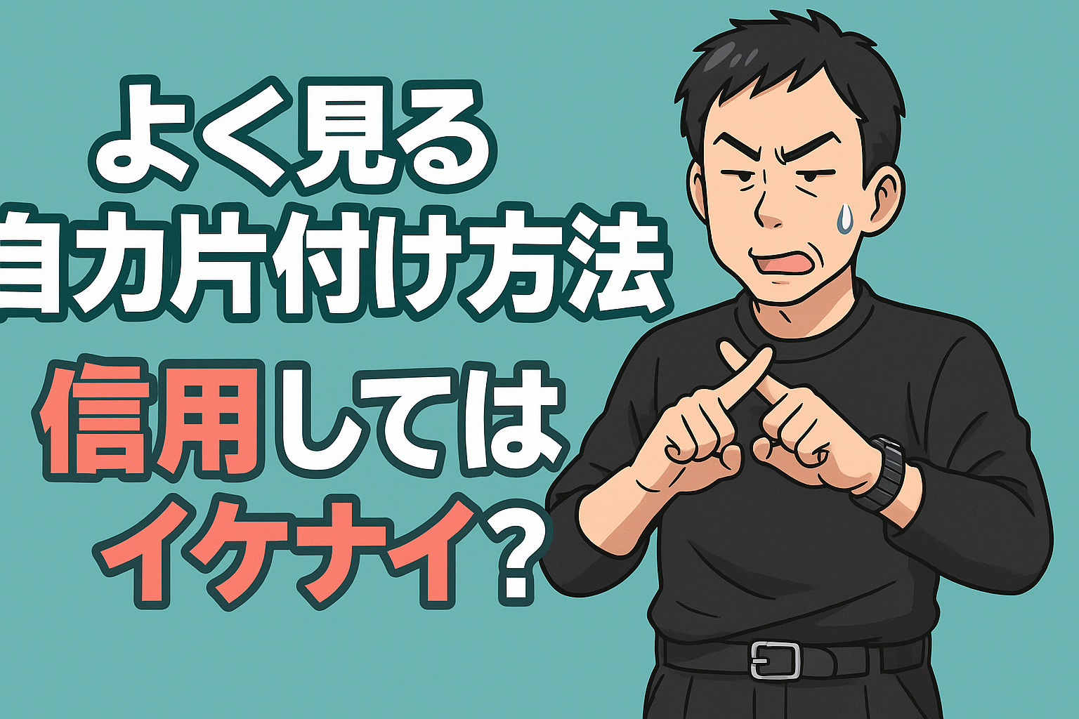 ゴミ屋敷を自力で片付けよう