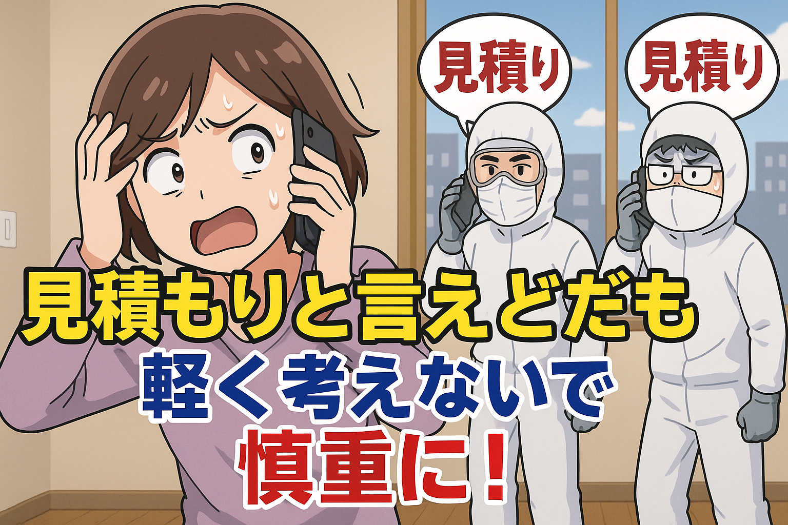 無料見積もりは廃止