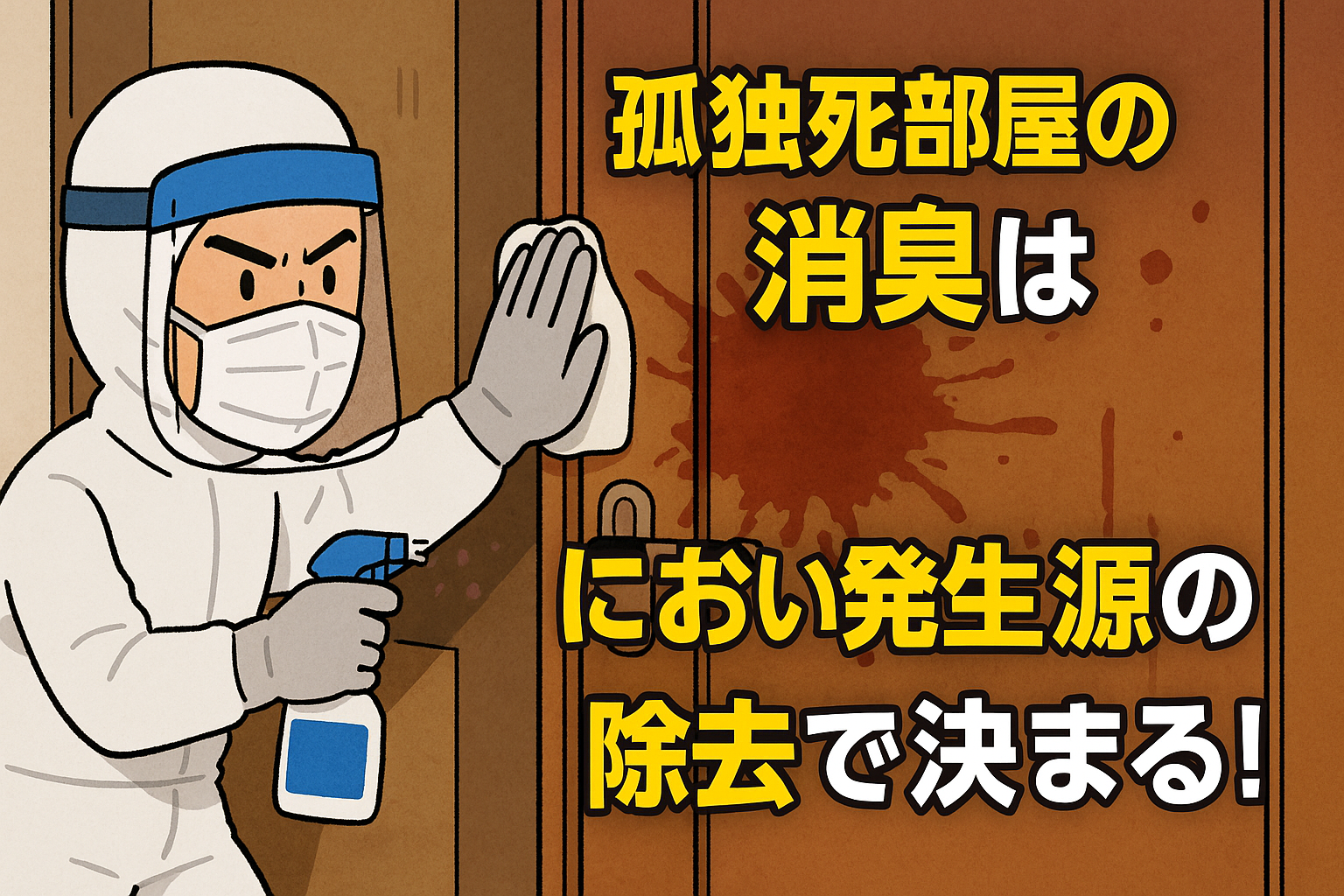 孤独死の特殊清掃失敗事例