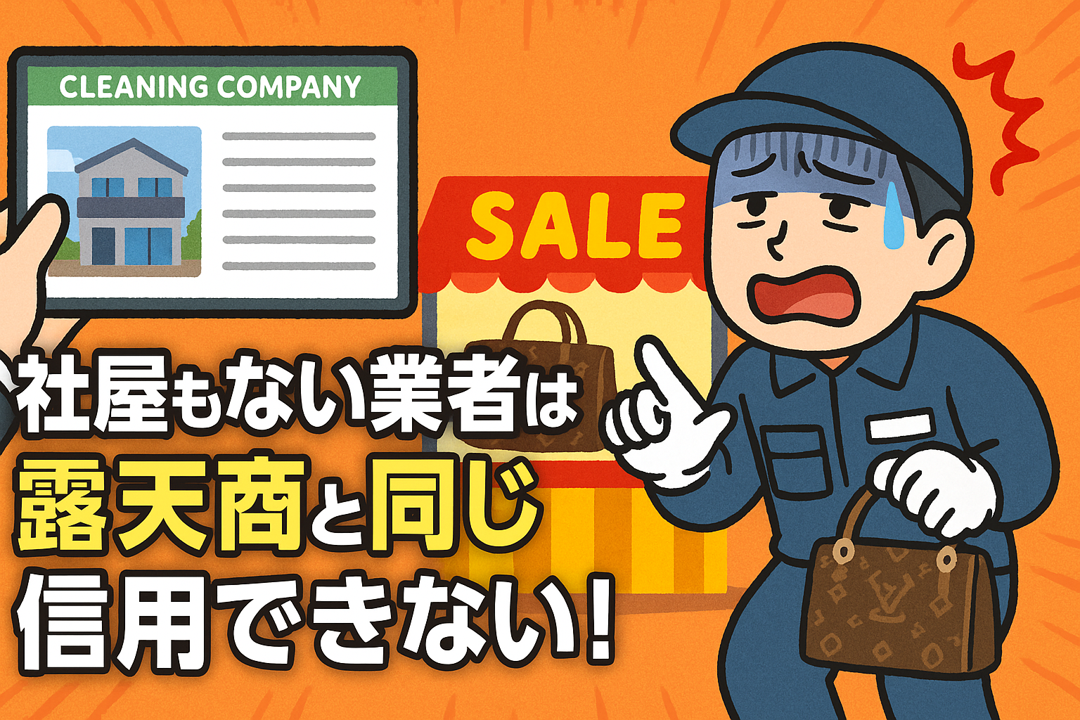特殊清掃業者の社屋について