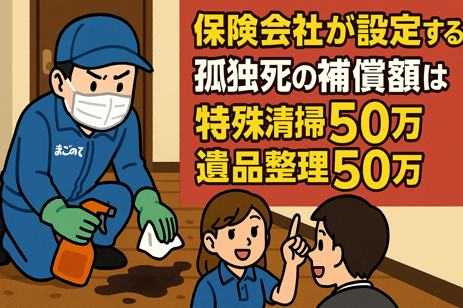 孤独死の特殊清掃費用の相場を解説