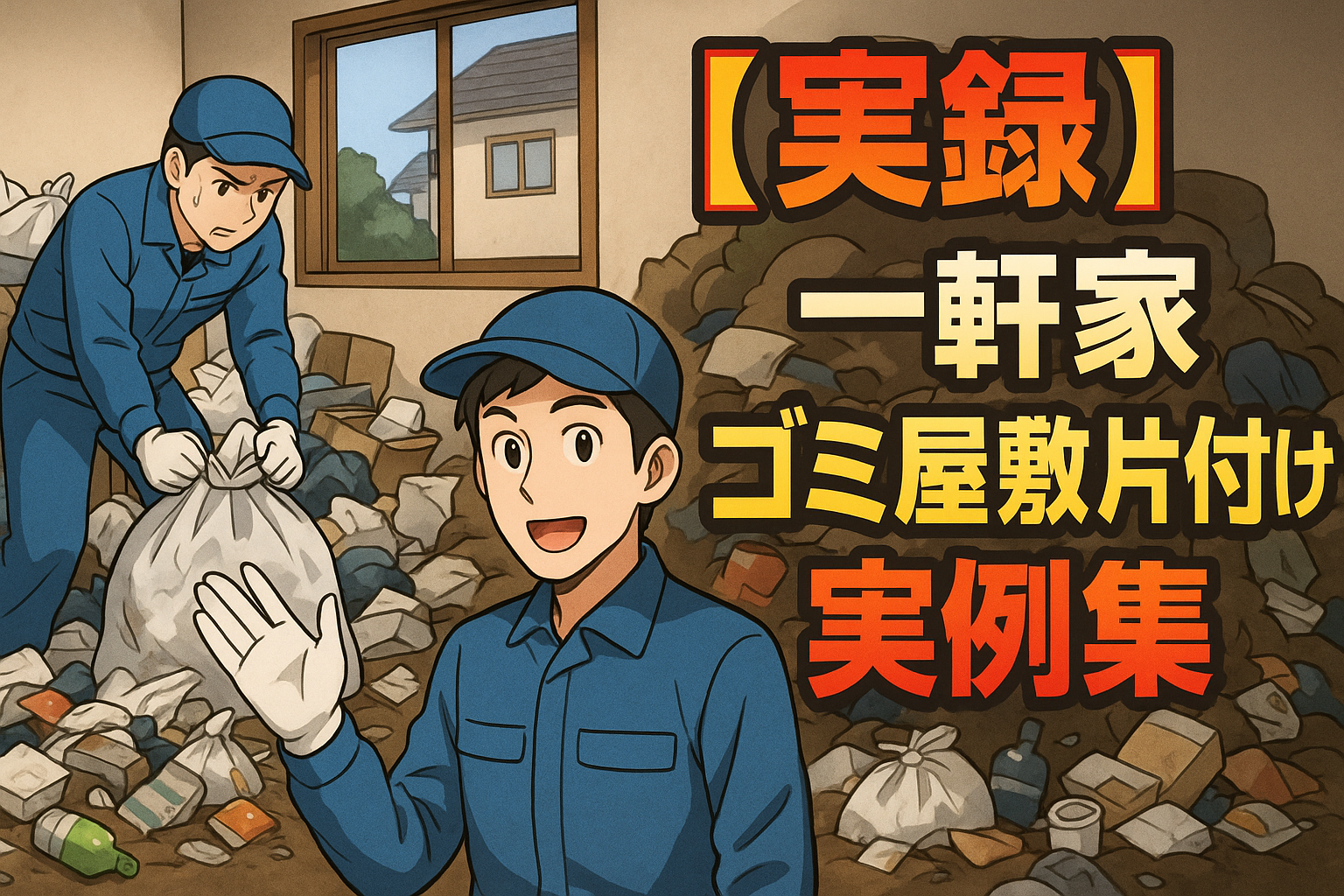 一軒家のお片付けニーズで多いのは