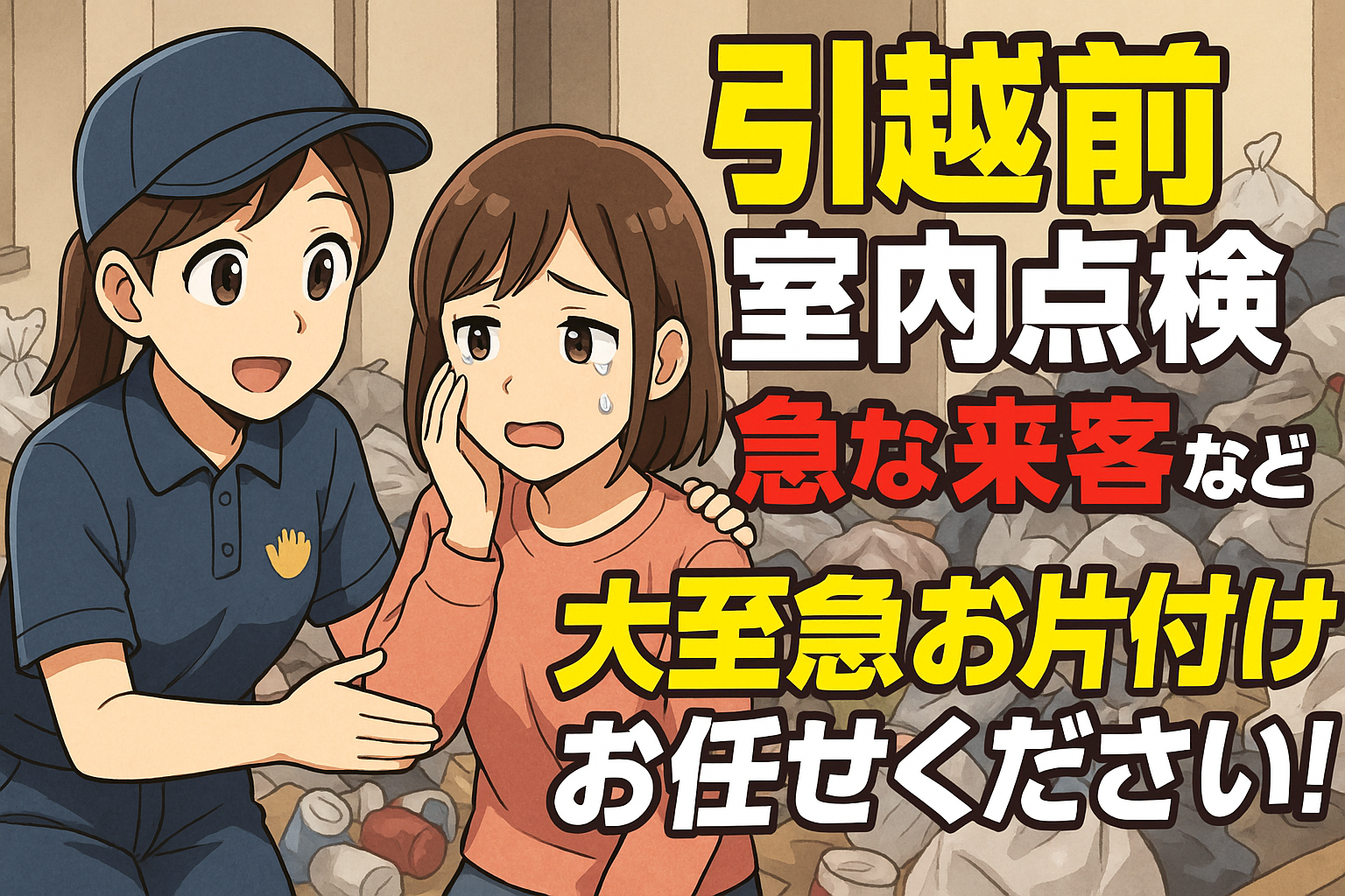 江戸川区の大至急のお片付け