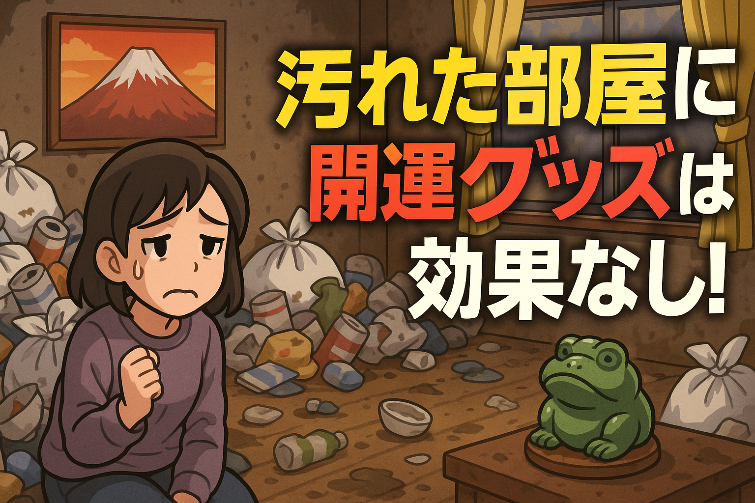 ごみ屋敷と風水