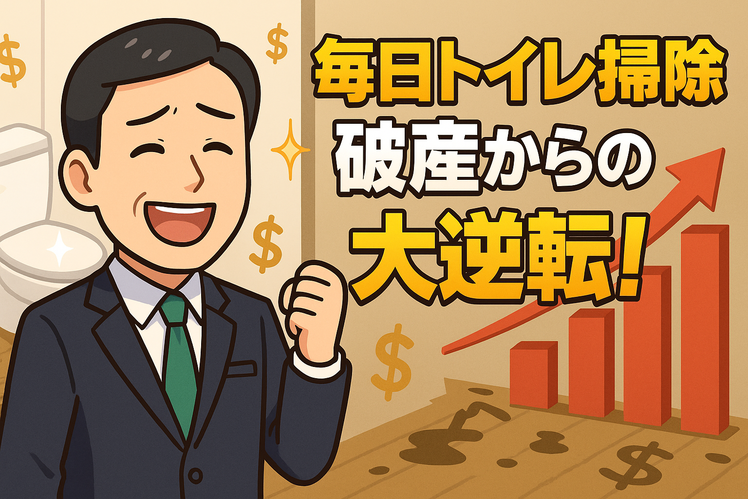 トイレ掃除とお金の関係