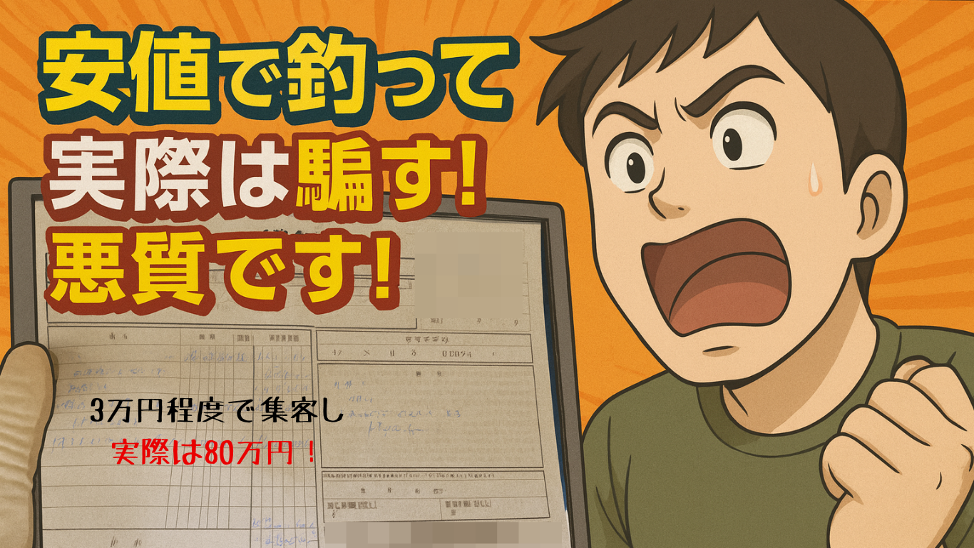 激安系ゴミ屋敷業者の真実