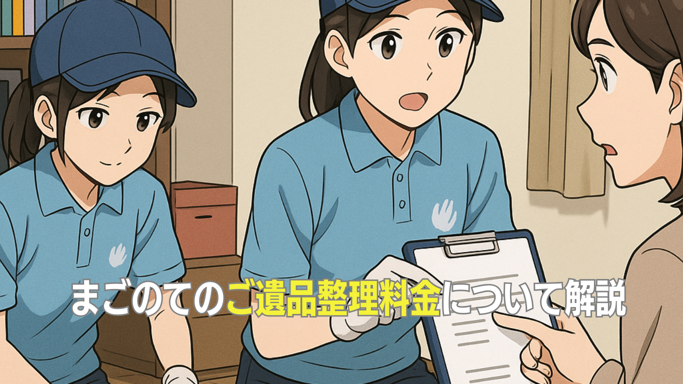ご遺品整理料金についての解説