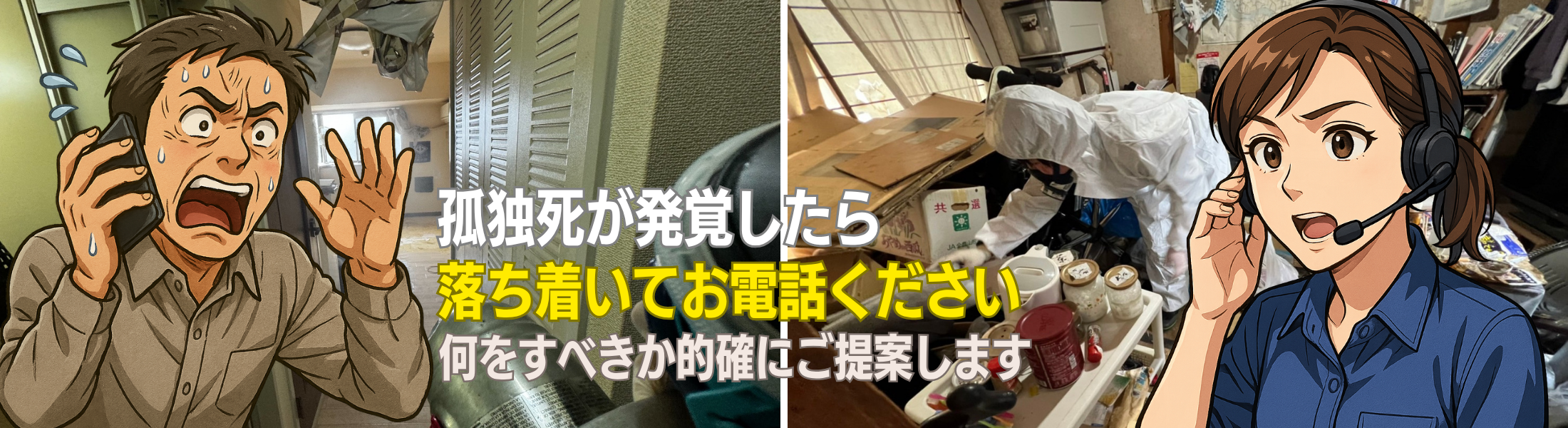 孤独死の特殊清掃相談ダイヤル