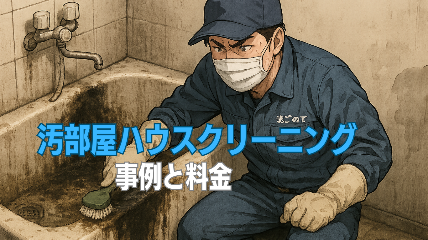 ゴミ屋敷のハウスクリーニング