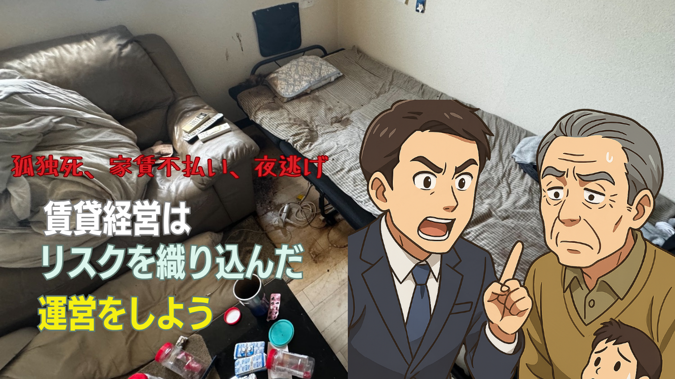 賃貸経営はリスクヘッジが大事