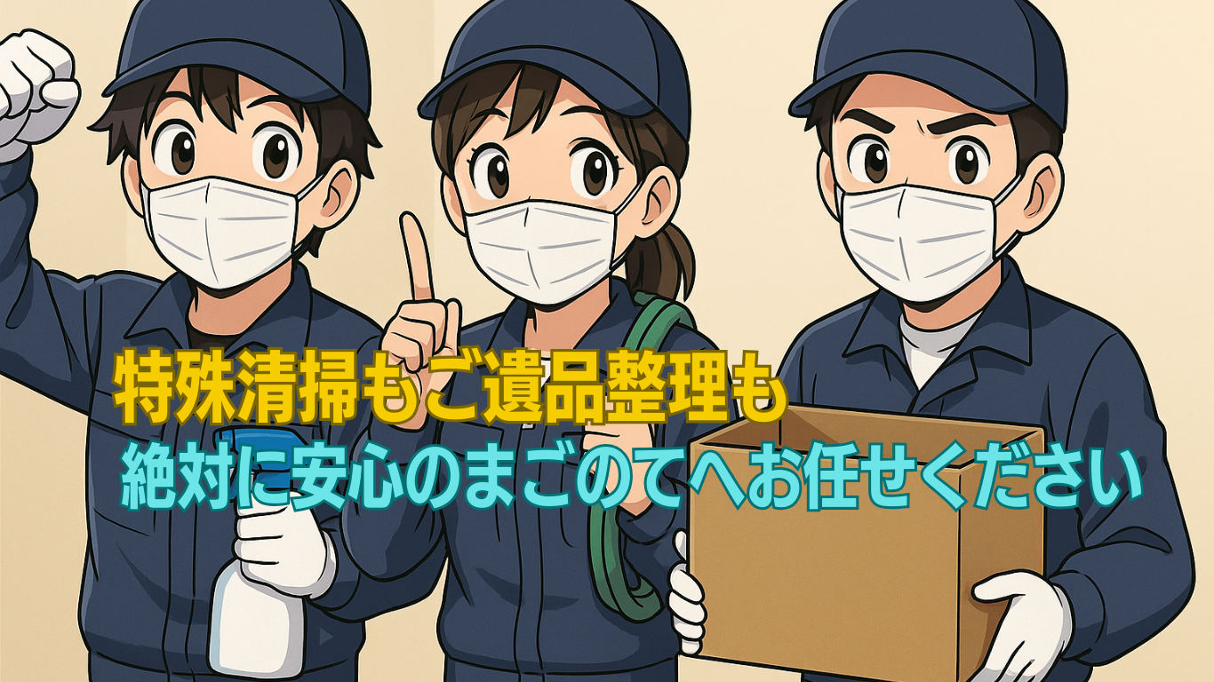 不用品回収業者に遺品整理を任すと危険