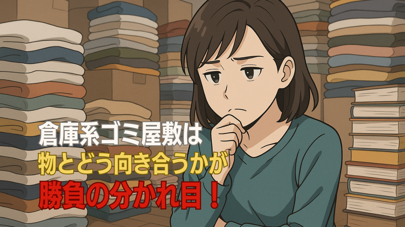 倉庫系ゴミ屋敷片付け