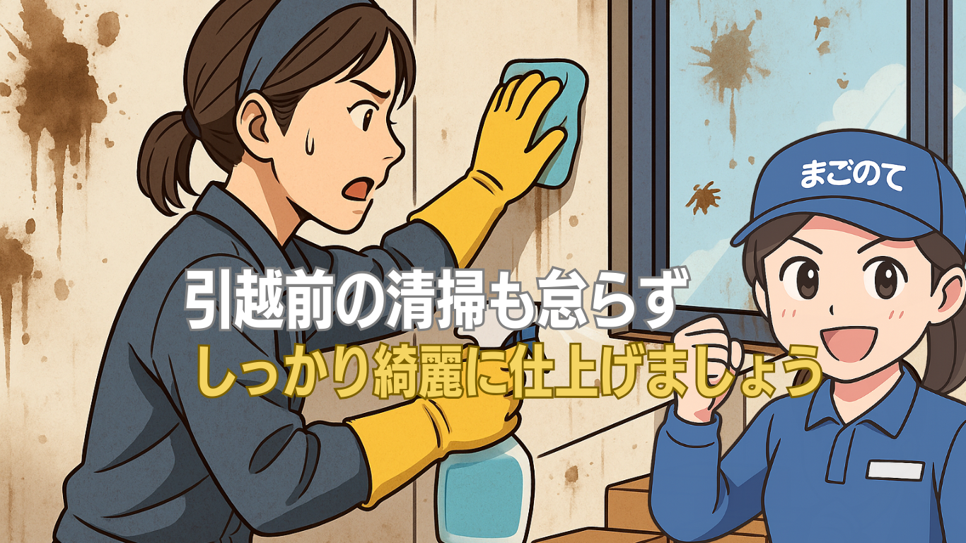 退去前ハウスクリーニング