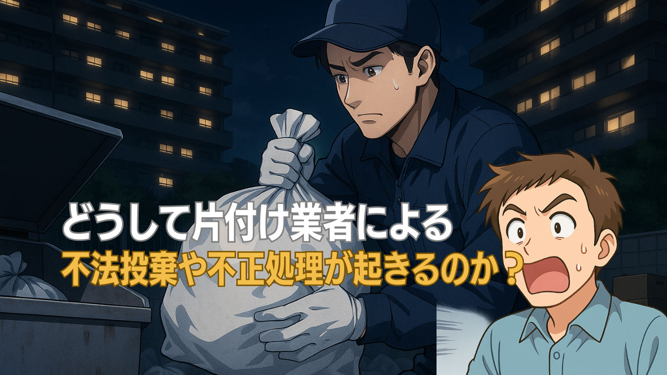 ゴミ屋敷や遺品整理業者の一般廃棄物収集運搬許可