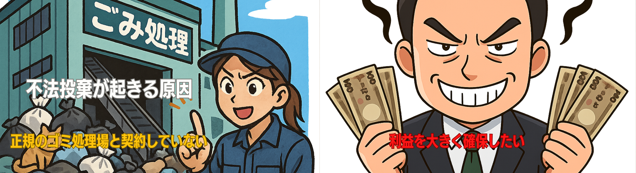 不法投棄が起きる理由