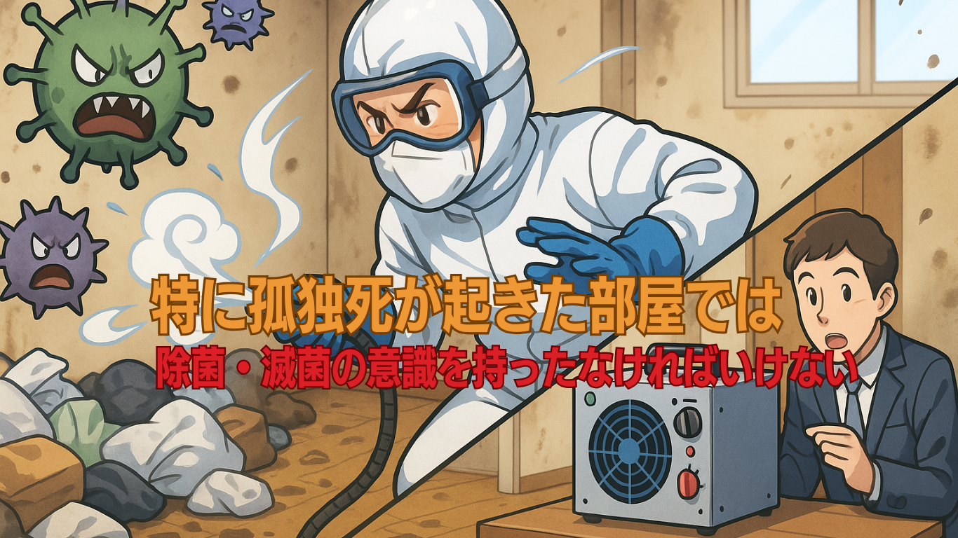 オゾン発生器は消臭機ではない