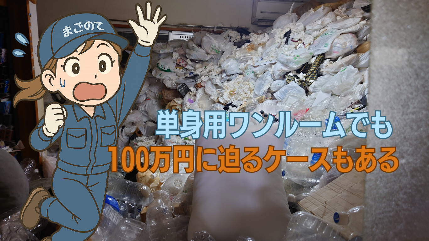 ワンルーム/1Kでも100万円はあり得る