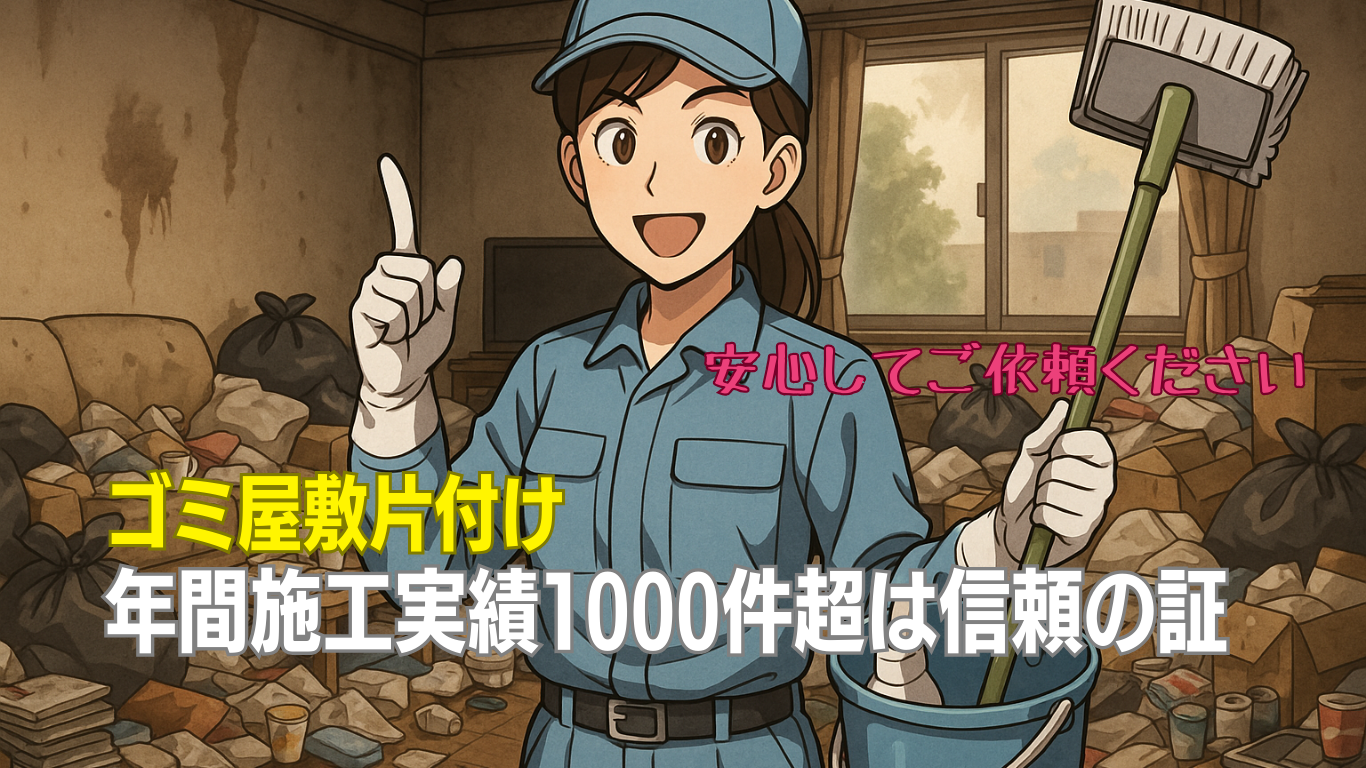ゴミ屋敷片付けならまごのて