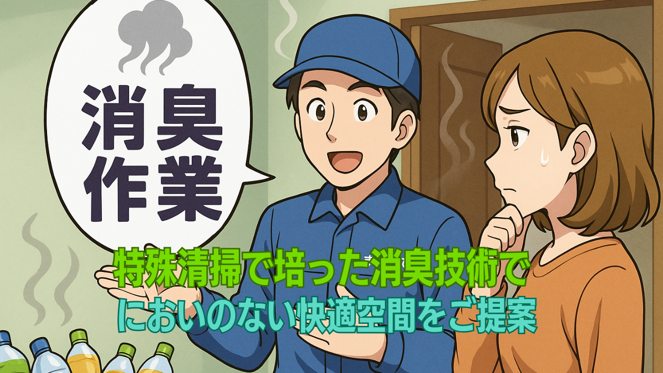においのない快適な部屋をご提案