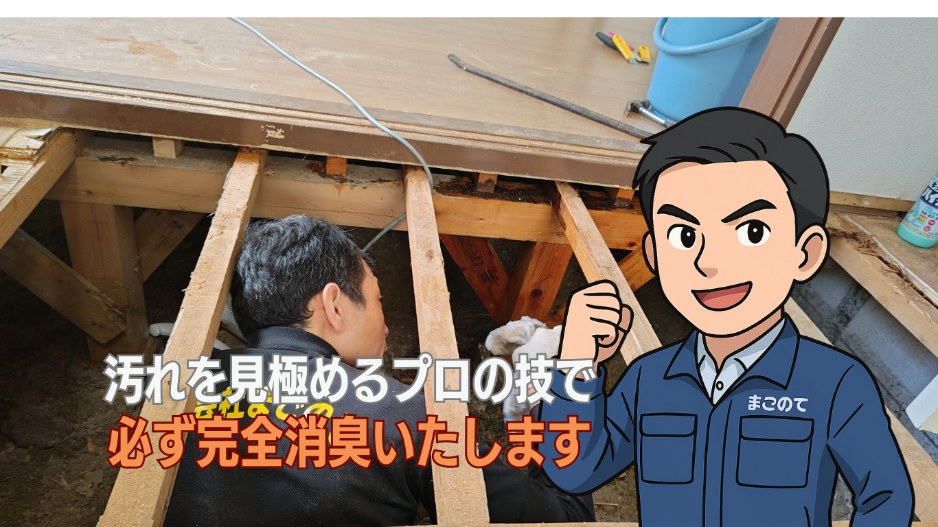 どんな小さな汚れも見逃さない特殊清掃二次処理
