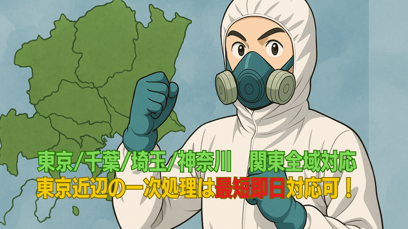 特殊清掃全国対応