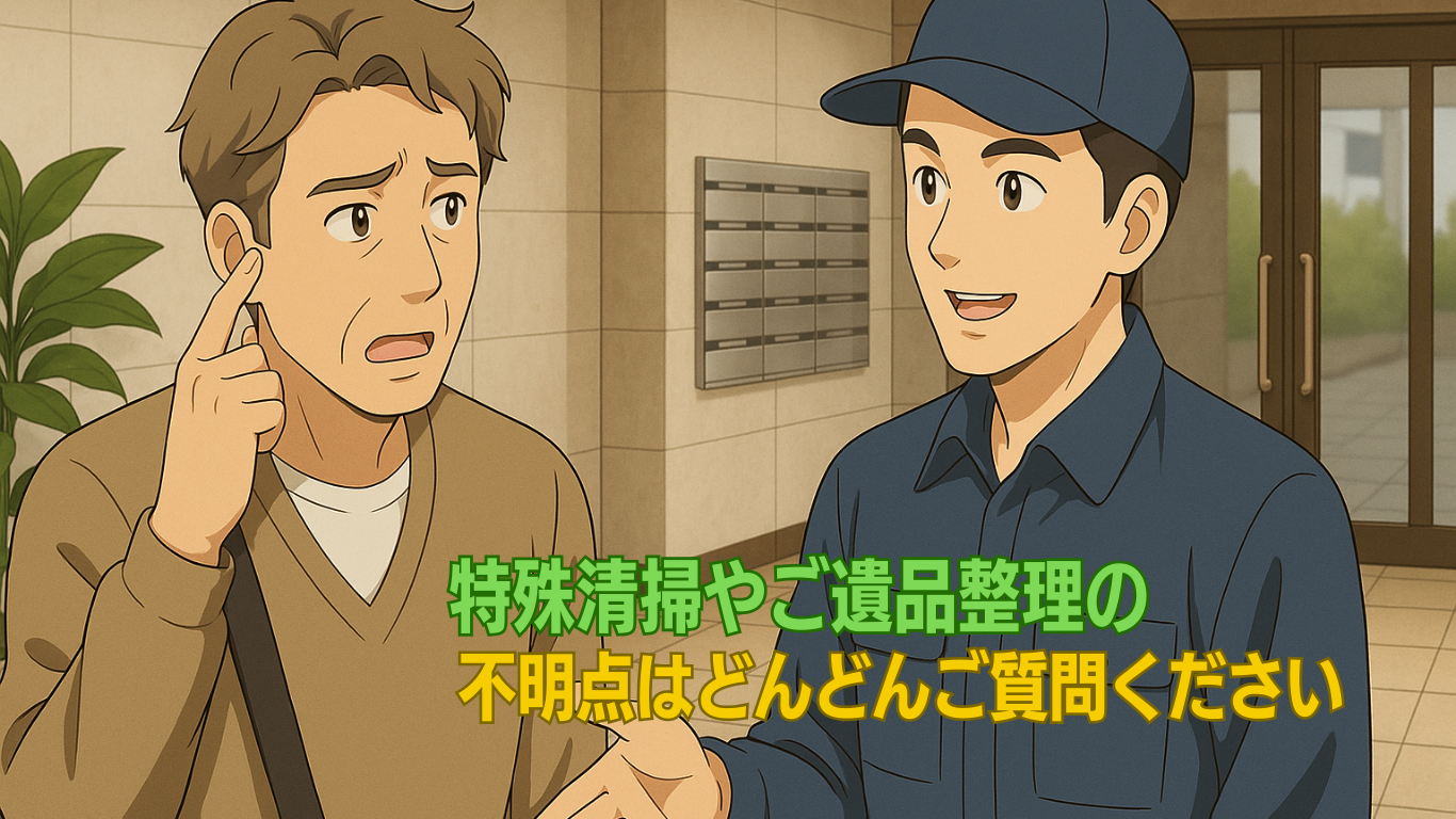 特殊清掃よくある質問