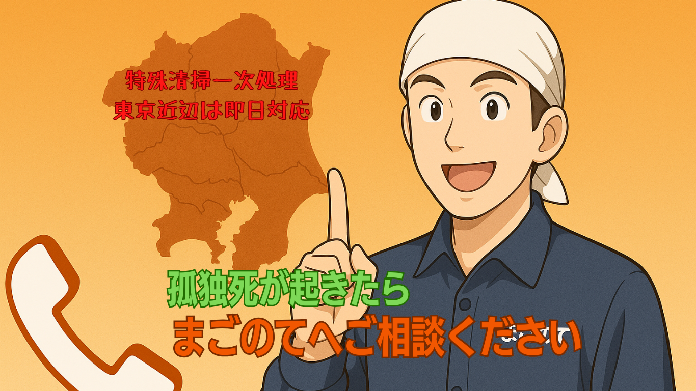 特殊清掃のまごのてへ電話