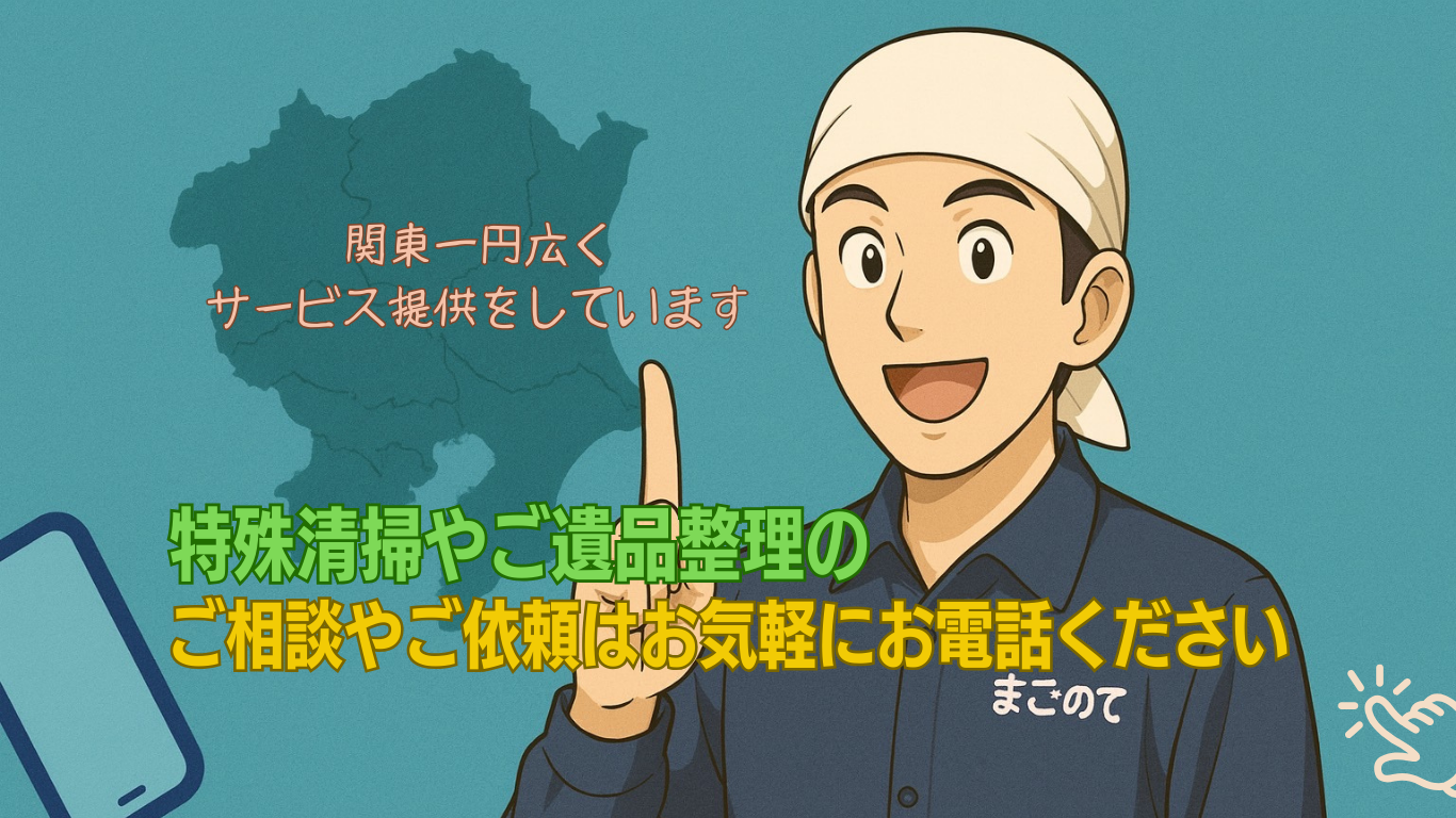 特殊清掃専用電話相談窓口