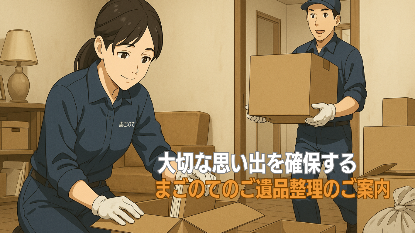 まごのての遺品整理のご案内