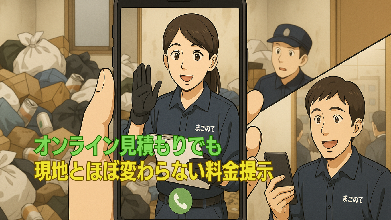 ゴミ屋敷片付け料金の決まり方